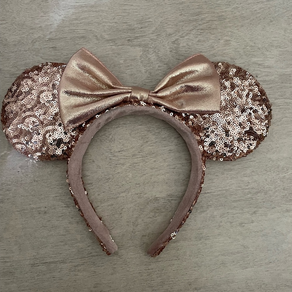Rose gold Mickey ears